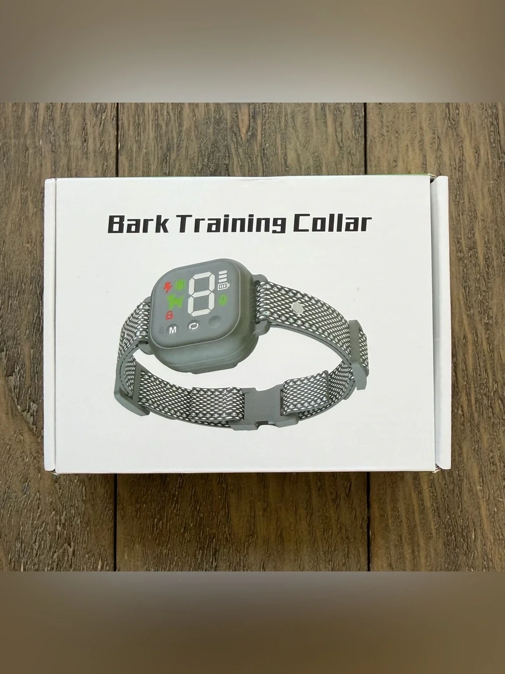 Bark Training Collar adjustable  New in box